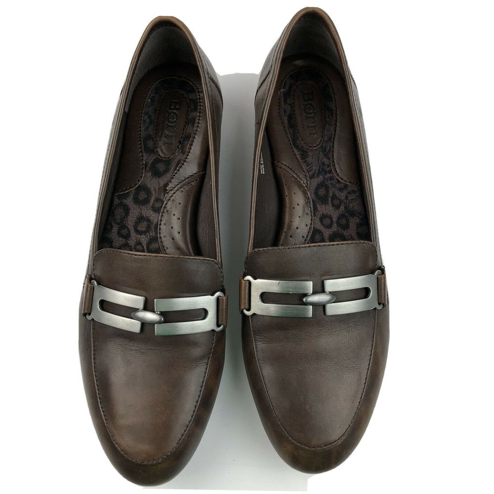 Women's Born Loafer Shoe Orin Velluto Brown